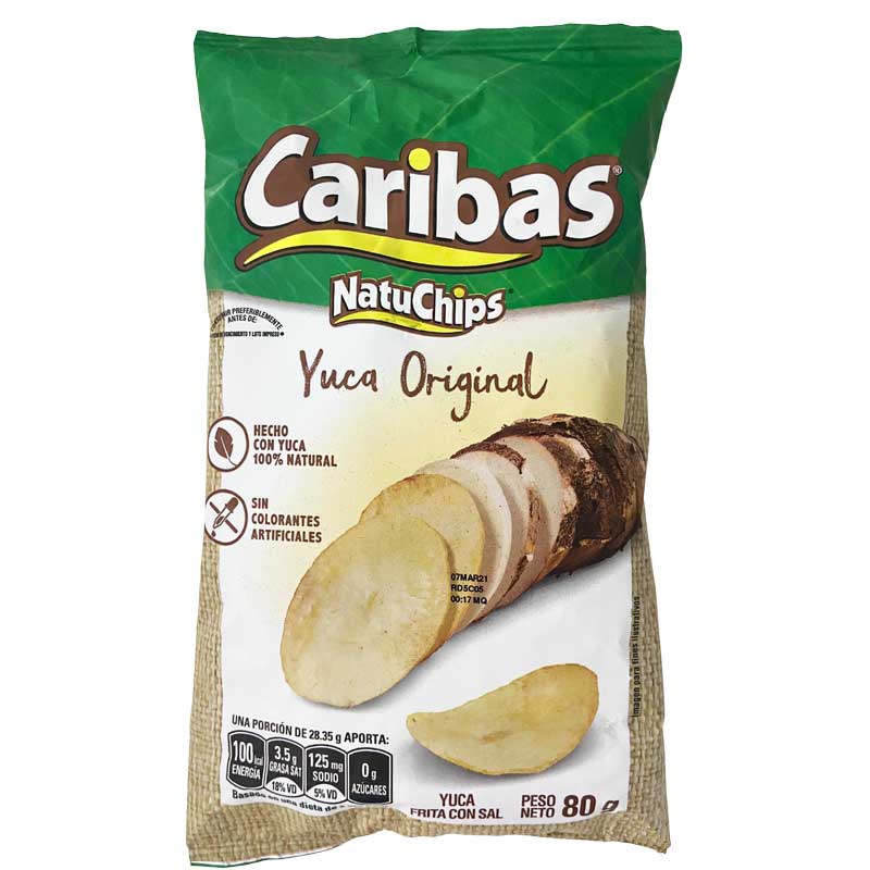 Yucas Lays Caribas Original 110Gr